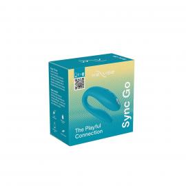 Смарт-вибратор для пар We-Vibe Sync GO Turquoise - 8