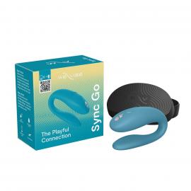 Смарт-вибратор для пар We-Vibe Sync GO Turquoise - 9