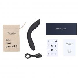 Вібратор для точки G з вакуумною стимуляцією Womanizer OG Dark Grey - 2