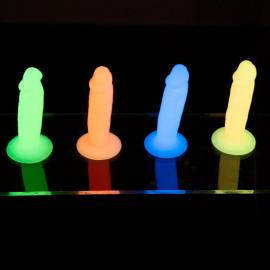 Набор фаллоимитаторов ADDICTION Silly Willy Glow in the Dark 12 шт - 4