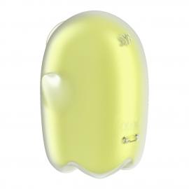 Вакуумний кліторальний стимулятор із вібрацією Satisfyer Glowing Ghost Yellow - 5