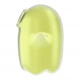 Вакуумний кліторальний стимулятор із вібрацією Satisfyer Glowing Ghost Yellow - 2