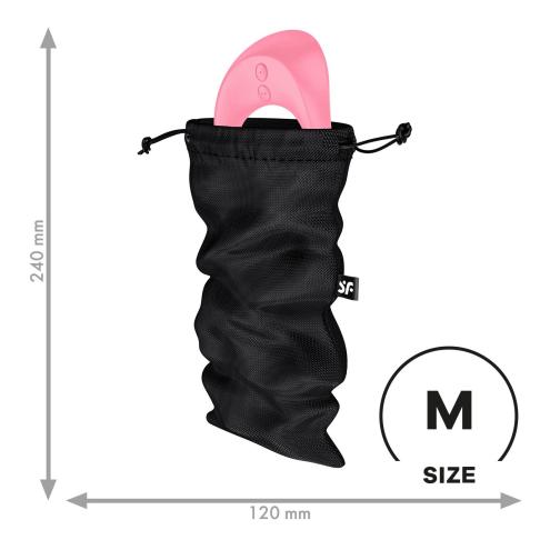 Мешочек для хранения игрушек Satisfyer Treasure Bag M Black