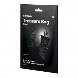 Мішечок для зберігання іграшок Satisfyer Treasure Bag L Black - 3