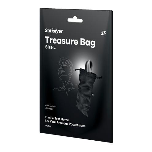 Мешочек для хранения игрушек Satisfyer Treasure Bag L Black