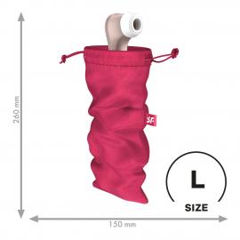 Мішечок для зберігання іграшок Satisfyer Treasure Bag L Pink - 1