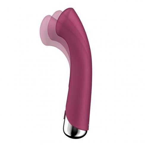 Вибратор с ротацией Satisfyer Spinning G-Spot 1 Red