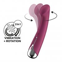 Вібратор із ротацією Satisfyer Spinning G-Spot 1 Red