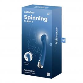 Вібратор із ротацією Satisfyer Spinning G-Spot 1 Blue - 2