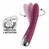 Вибратор для точки G с вращением Satisfyer Spinning Vibe 1 Red