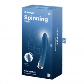 Вібратор для точки G з обертанням Satisfyer Spinning Vibe 1 Blue - 8