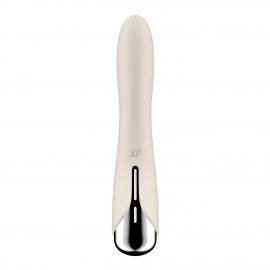 Вібратор для точки G з обертанням Satisfyer Spinning Vibe 1 Beige - 2