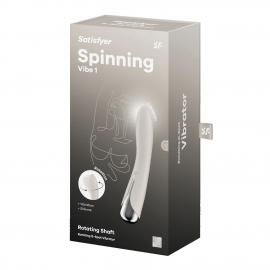 Вібратор для точки G з обертанням Satisfyer Spinning Vibe 1 Beige - 8