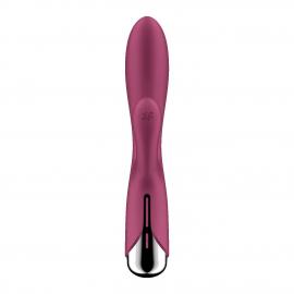 Вібратор-кролик із ротацією Satisfyer Spinning Rabbit 1 Red - 7