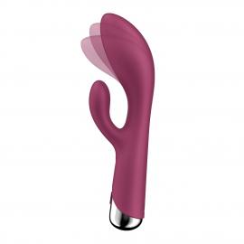 Вібратор-кролик із ротацією Satisfyer Spinning Rabbit 1 Red - 5