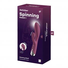 Вібратор-кролик із ротацією Satisfyer Spinning Rabbit 1 Red - 8
