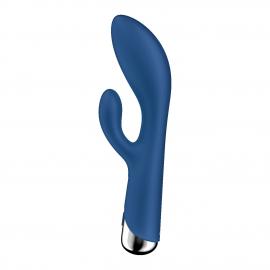 Вібратор-кролик із ротацією Satisfyer Spinning Rabbit 1 Blue - 3