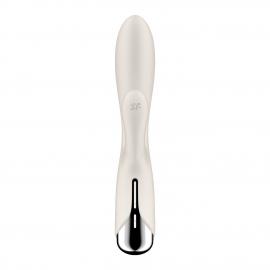 Вібратор-кролик із ротацією Satisfyer Spinning Rabbit 1 Beige - 8