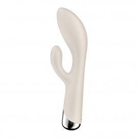 Вібратор-кролик із ротацією Satisfyer Spinning Rabbit 1 Beige - 4