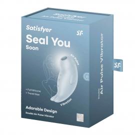 Вакуумний кліторальний стимулятор із вібрацією Satisfyer Seal You Soon - 2