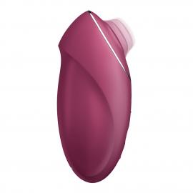 Вібростимулятор-пульсатор Satisfyer Tap & Climax 1 Red, ефект постукування пальцем - 4