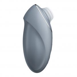 Вібростимулятор-пульсатор Satisfyer Tap & Climax 1 Bluegrey, ефект постукування пальцем - 5