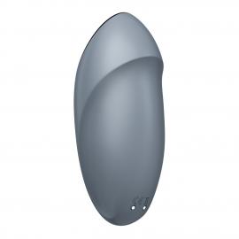 Вібростимулятор-пульсатор Satisfyer Tap & Climax 1 Bluegrey, ефект постукування пальцем - 6
