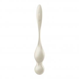 Вагінальні смарт-кульки з вібрацією Satisfyer Love Birds 1 Connect App White, 78 г - 5