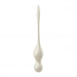 Вагінальні смарт-кульки з вібрацією Satisfyer Love Birds 1 Connect App White, 78 г - 7