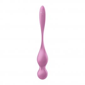 Вагінальні смарт-кульки з вібрацією Satisfyer Love Birds 1 Connect App Pink, 78 г - 5