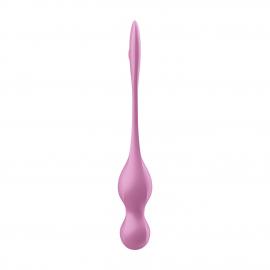 Вагінальні смарт-кульки з вібрацією Satisfyer Love Birds 1 Connect App Pink, 78 г - 3