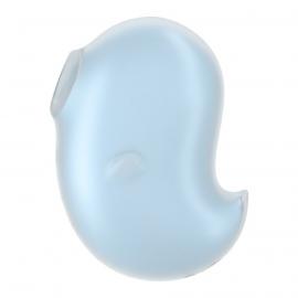 Вакуумний кліторальний стимулятор із вібрацією Satisfyer Cutie Ghost Blue - 4