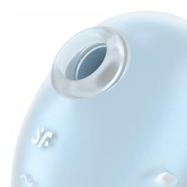 Вакуумний кліторальний стимулятор із вібрацією Satisfyer Cutie Ghost Blue - 3