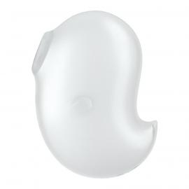 Вакуумний кліторальний стимулятор із вібрацією Satisfyer Cutie Ghost White - 2