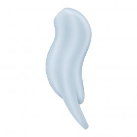 Вакуумний кліторальний стимулятор із вібрацією Satisfyer Pocket Pro 1 Blue - 5