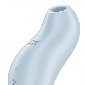 Вакуумний кліторальний стимулятор із вібрацією Satisfyer Pocket Pro 1 Blue - 3