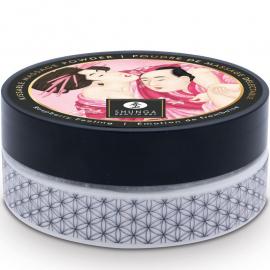Смачна пудра для оральних ласк Shunga Body Powder - Raspberry feeling (75 грам) - 2