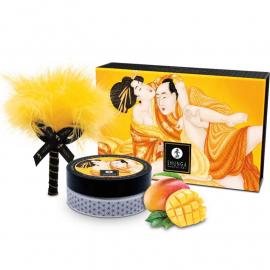 Смачна пудра для оральних ласк Shunga Body Powder - Luscious Mango (75 грам) - 1