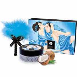 Смачна пудра для оральних ласк Shunga Body Powder - Coconut Thrills  (75 грам) - 1