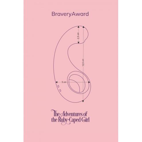 Вібратор для точки G FairyGasm BraveryAward violet