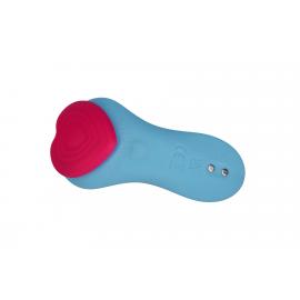 Вібратор у трусики FairyGasm HeartGem blue - 11