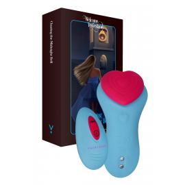 Вібратор у трусики FairyGasm HeartGem blue - 1