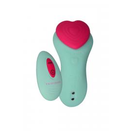 Вібратор у трусики FairyGasm HeartGem green - 11
