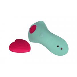 Вібратор у трусики FairyGasm HeartGem green - 3