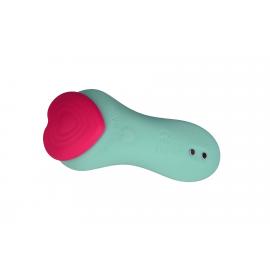 Вібратор у трусики FairyGasm HeartGem green - 6