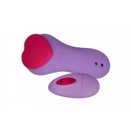 Вібратор у трусики FairyGasm HeartGem violet - 5
