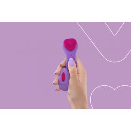 Вібратор у трусики FairyGasm HeartGem violet - 12