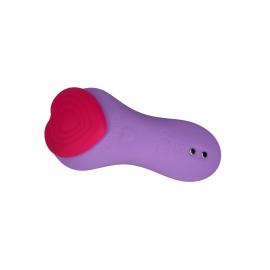 Вібратор у трусики FairyGasm HeartGem violet - 9