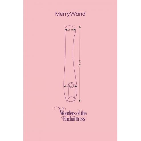 Вибратор для точки G FairyGasm MerryWand green