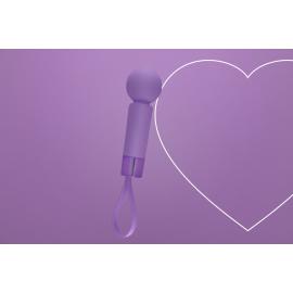 Міні-вібромасажер FairyGasm Pearlstasy violet - 5
